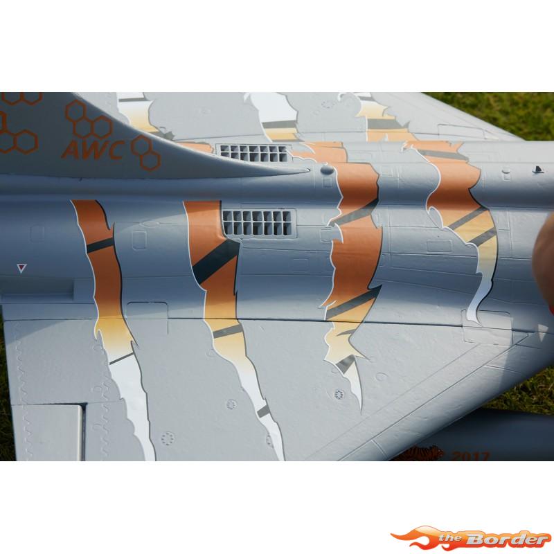 FMS 1/14 Jet EDF Dassault Rafale PNP Kit (Grey/Tiger) w/ reflex system FMS139 - Afbeelding 8