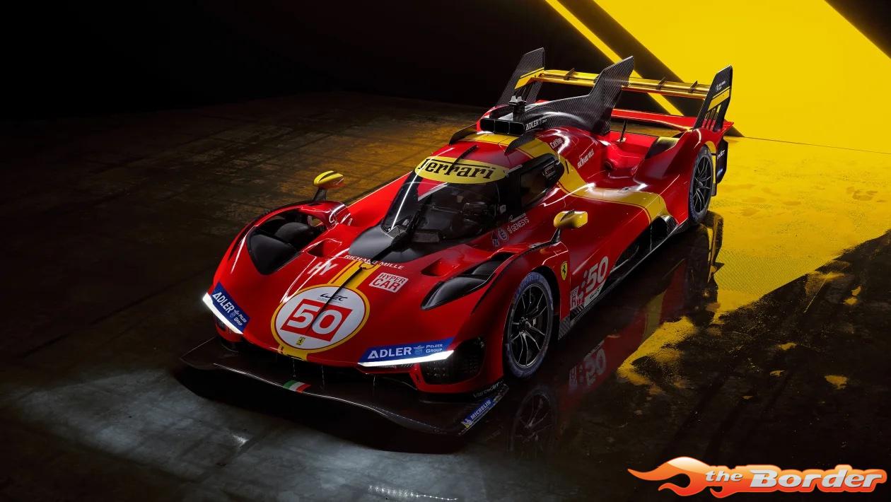 Ferrari 499P LeMans (2023) Decal Sheet (1/10) BRPD1365 - Afbeelding 4