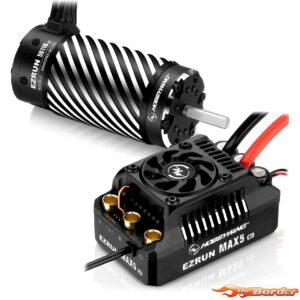 Hobbywing Combo EZRUN MAX5 G2 56118SD/1100KV 1/5th ESC 38010604