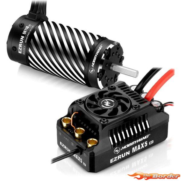 Hobbywing Combo EZRUN MAX5 G2 56118SD/800KV 1/5th ESC 38010602