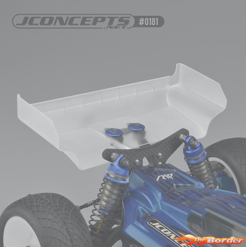 JConcepts Aero S-Type Rear Wing 7inch (2pcs) JC0181