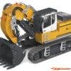 Kabolite 970-200 Metal Hydraulic Excavator RTR Yellow 30.5kg - Afbeelding 2