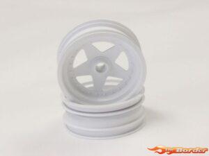 Kyosho Front Wheel Scorpion 2014 (2) White 2.2 Inch SCH005WB