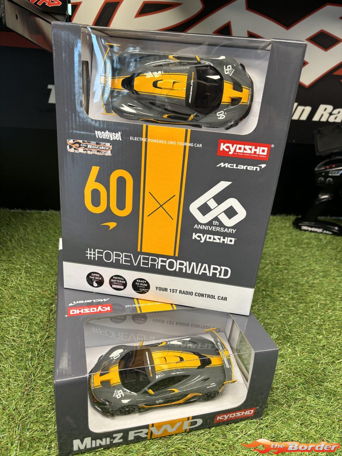 Kyosho Mini-Z RWD McLaren P1 GTR 60th Anniversary 32349GO - Afbeelding 9