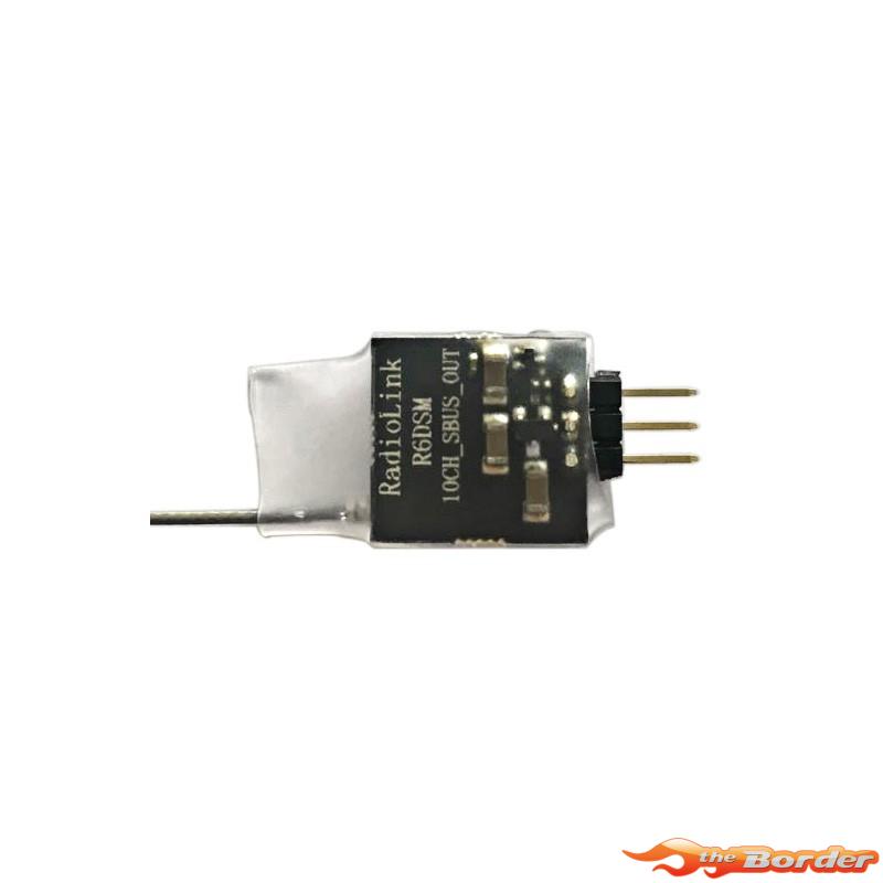 RadioLink R6DSMicro (1g) 2.4Ghz 10Ch S.Bus Receiver (DSSS + FHSS) - Afbeelding 3