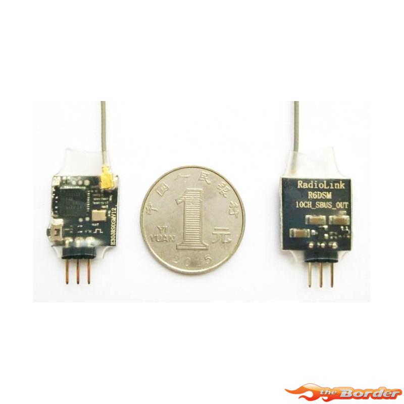 RadioLink R6DSMicro (1g) 2.4Ghz 10Ch S.Bus Receiver (DSSS + FHSS)