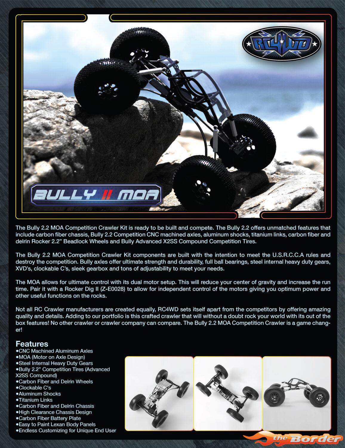 RC4WD Bully II MOA Competition Crawler Kit RC4ZK0056
