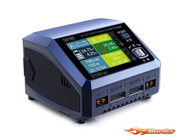 SkyRC D100 Neo Duo AC/DC Charger (AC 100W / DC 2x100W) 100199