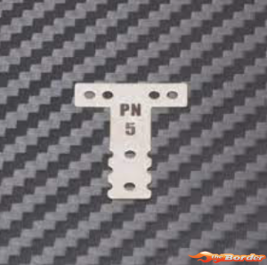 PN Racing Fiber Glass #5 T-Plate MR3045