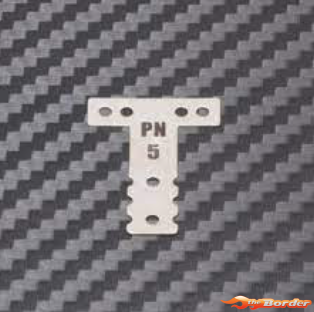 PN Racing Fiber Glass #5 T-Plate MR3045