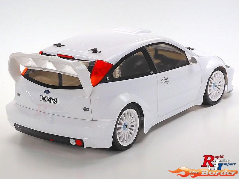 Tamiya 1/10 Ford Focus RS Custom (2003) TT-02 Chassis (Prepainted Body) 47495 - Afbeelding 3