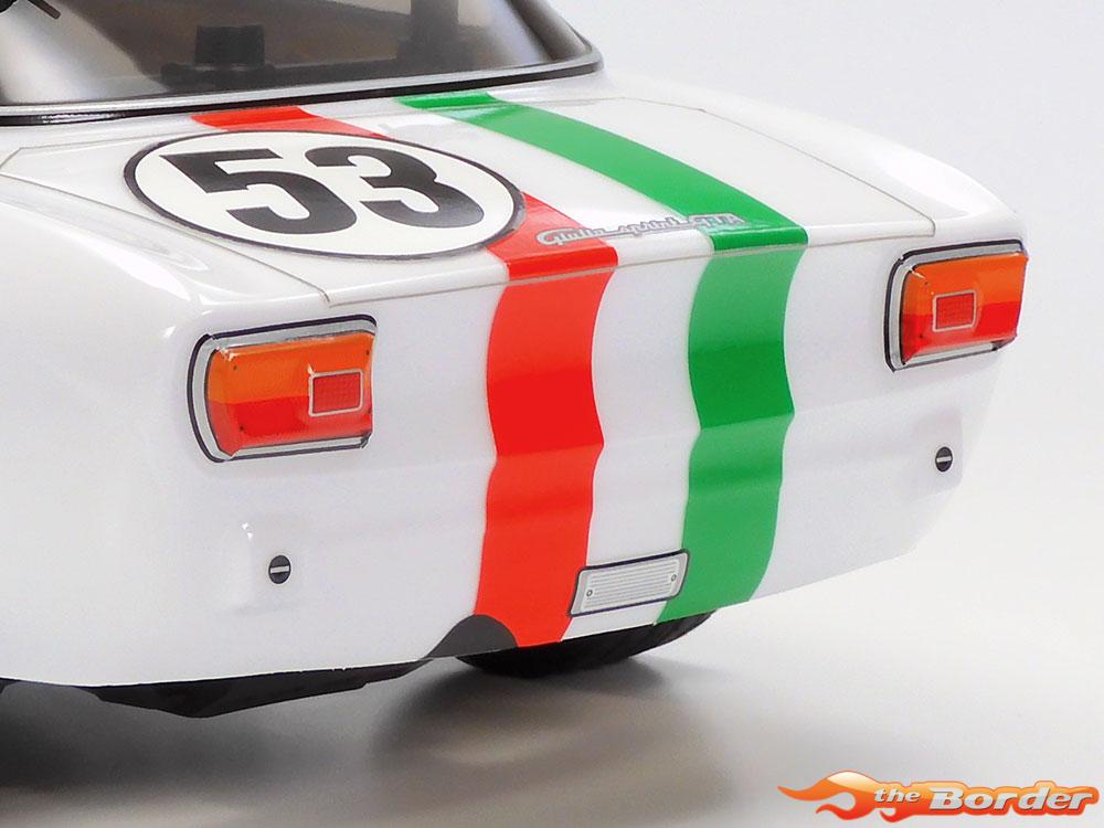Tamiya M-Chassis Bodyset Alfa Giulia Clear (225mm) 51729 - Afbeelding 4