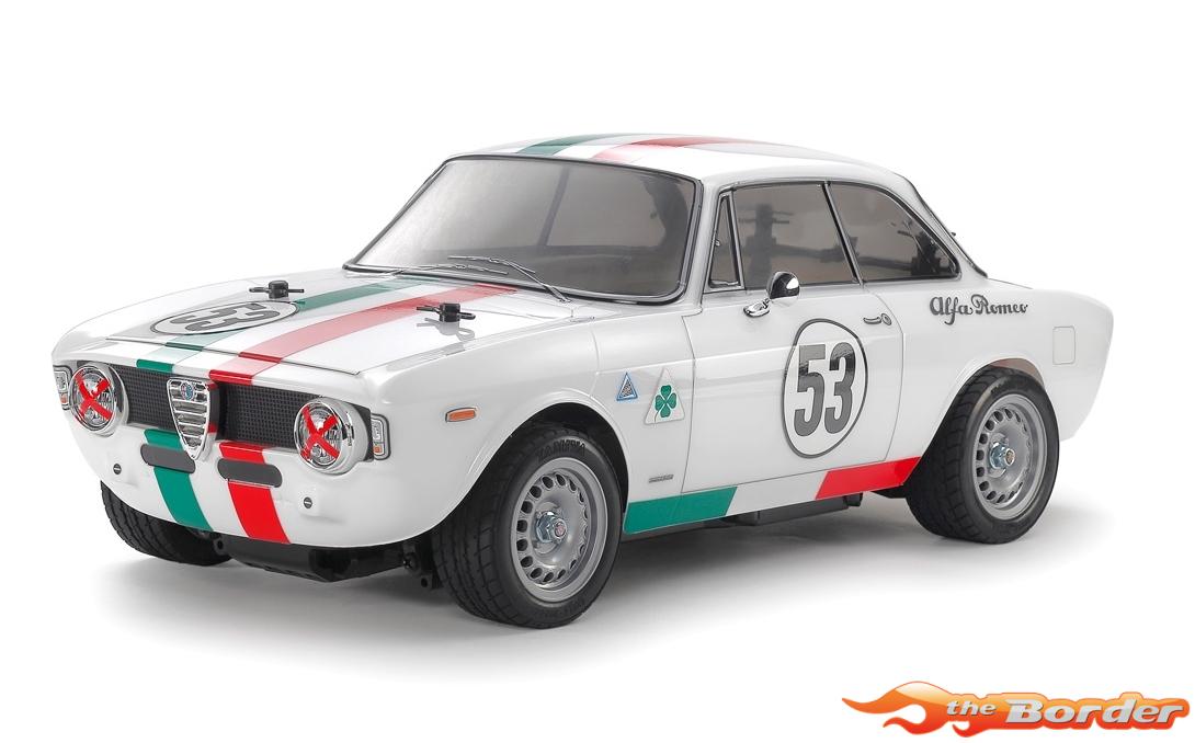 Tamiya M-Chassis Bodyset Alfa Giulia Clear (225mm) 51729