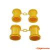 Tamiya Yellow Wheels for Lunch Box (4pcs) 9335036 - Afbeelding 3