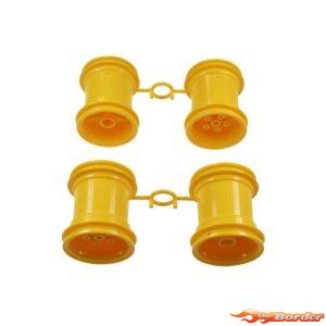 Tamiya Yellow Wheels for Lunch Box (4pcs) 9335036