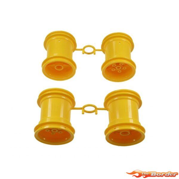 Tamiya Yellow Wheels for Lunch Box (4pcs) 9335036