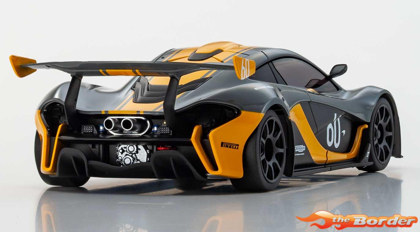Kyosho Mini-Z RWD McLaren P1 GTR 60th Anniversary 32349GO - Afbeelding 5