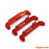Yeah Racing Alum. Steering Plate Red MB-010 KYMB-001RD - Afbeelding 2