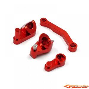 Yeah Racing Alum. Servo Saver Set Red Mini-Z Buggy KYMB-012RD
