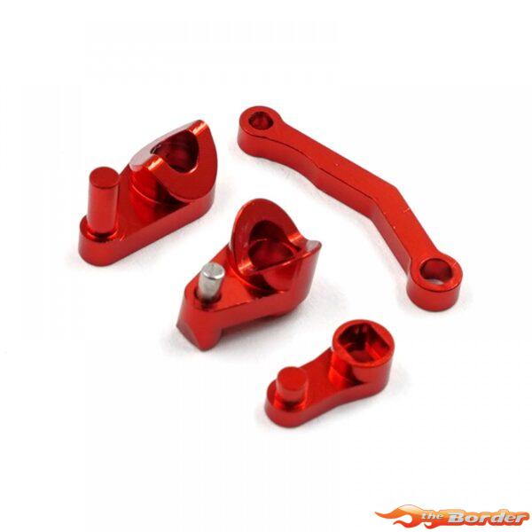 Yeah Racing Alum. Servo Saver Set Red Mini-Z Buggy KYMB-012RD
