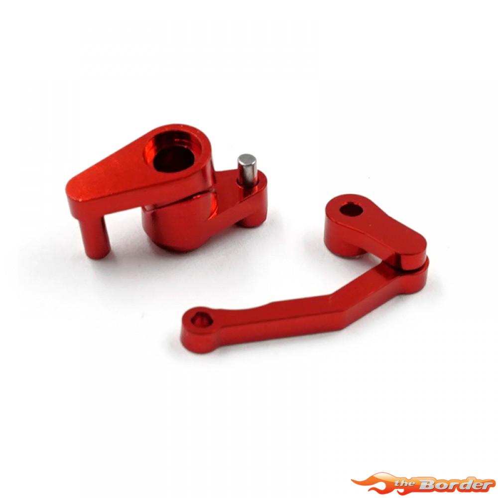 Yeah Racing Alum. Servo Saver Set Red Mini-Z Buggy KYMB-012RD - Afbeelding 2
