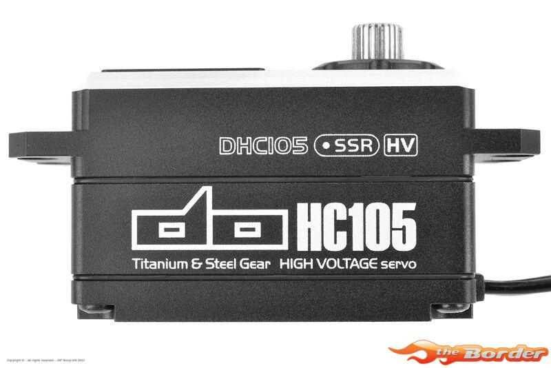 Doyono High Voltage Low Profile Servo Full Metal (26kg/0.09sec) DHC105 - Afbeelding 4