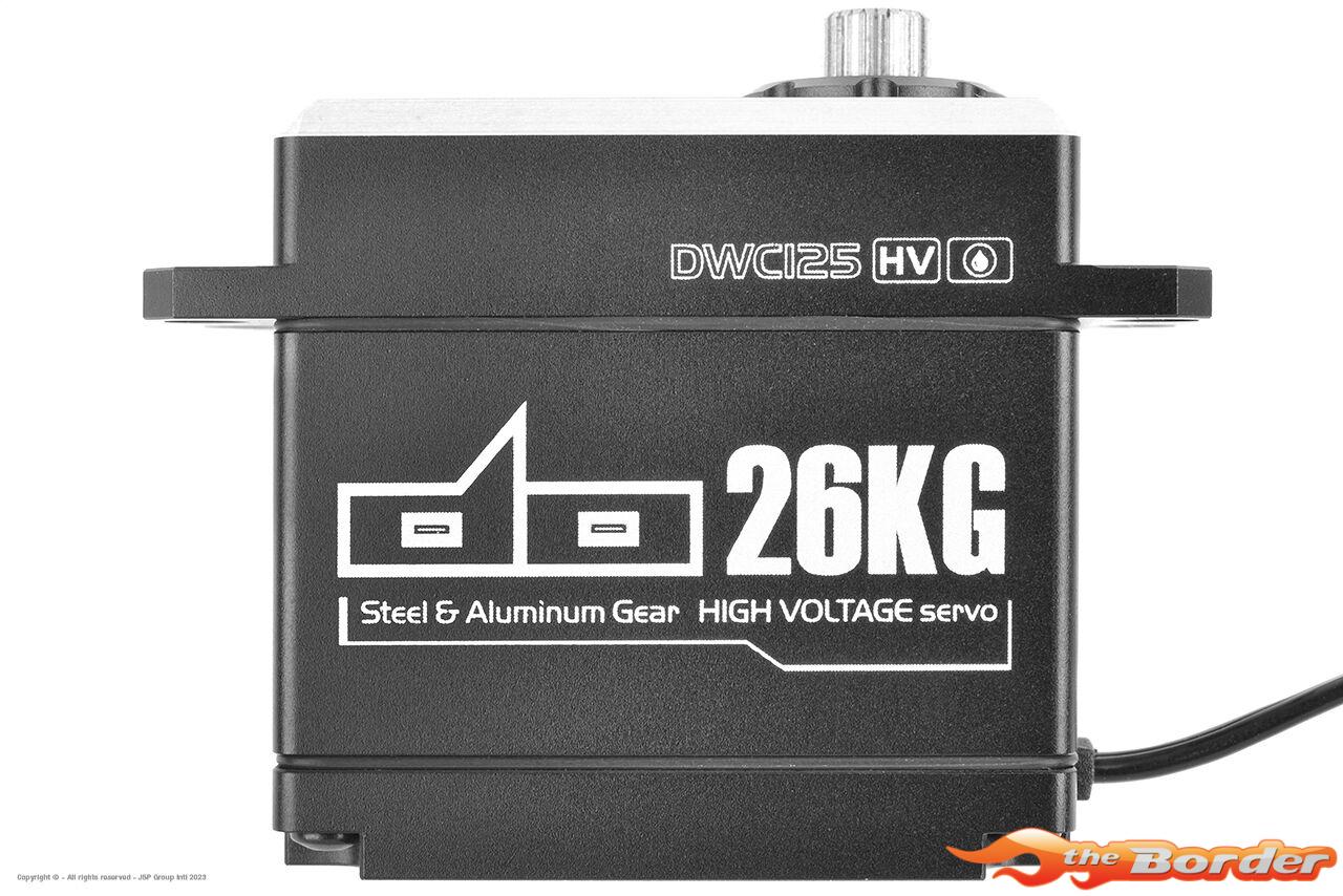 Doyono Digital HV Servo Full Metal (26kg/0.14sec) DWC125 - Afbeelding 3
