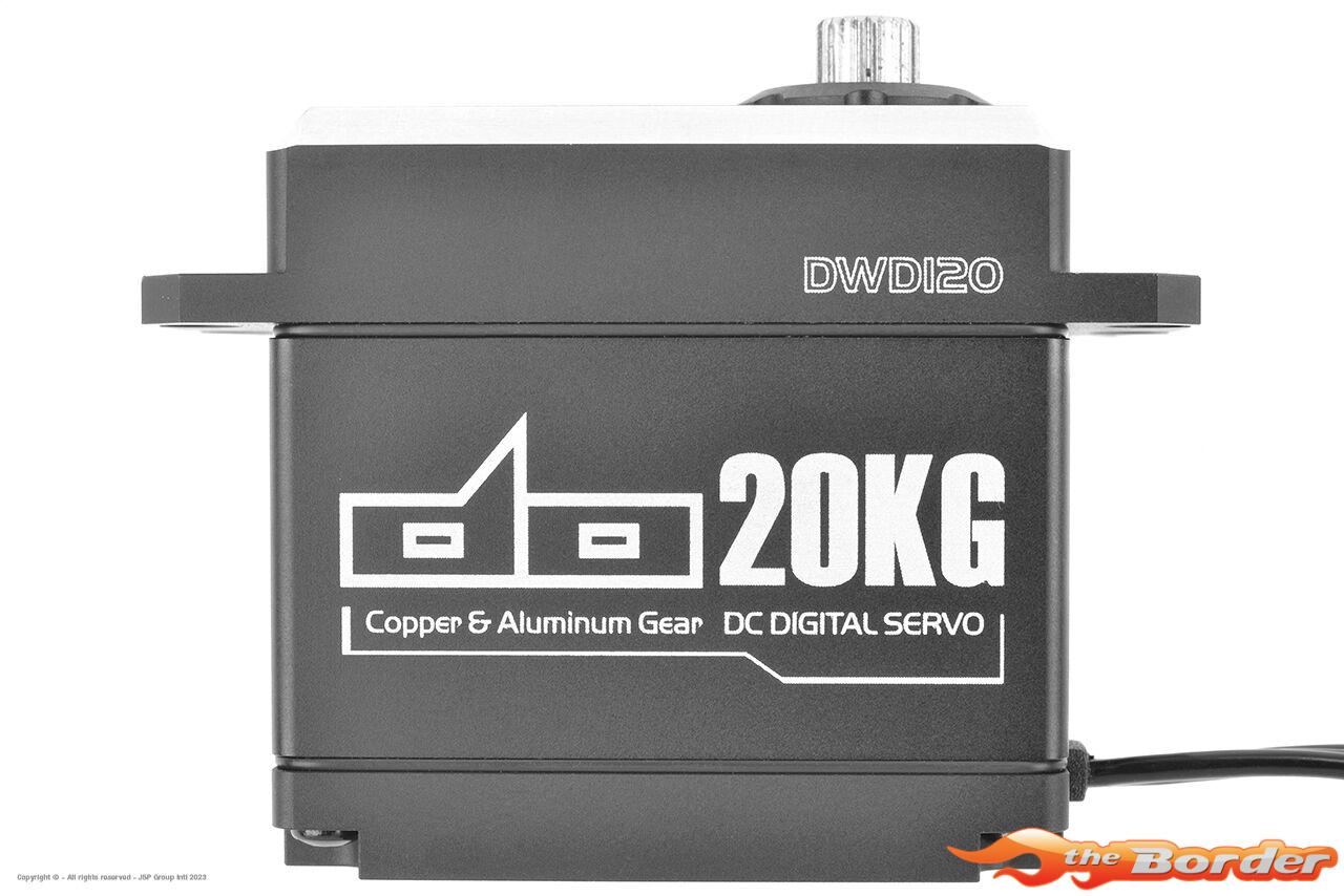 Doyono Digital HV Servo 20.0kg/0.14sec DWD120 - Afbeelding 3