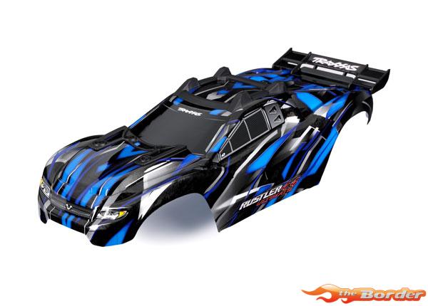 Traxxas Rustler 4x4 Ultimate Body Blauw 6749-Blue