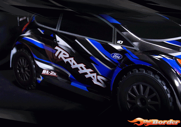 Traxxas Ford Fiesta ST Rally BL-2S 4x4 (met accu en lader) 74154-4 - Afbeelding 18