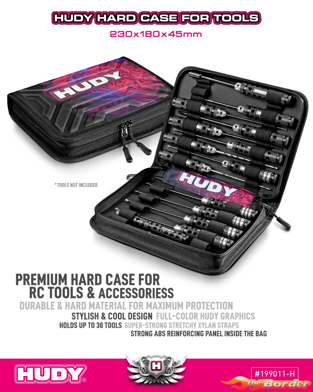 HUDY RC Hard Case Tools Bag Small -230x180x45mm 199011-H - Afbeelding 3