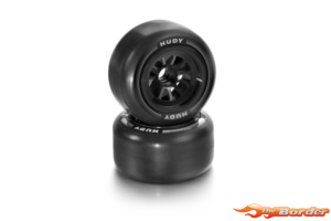 Hudy 1/10 Formula 1 Rubber Tire V2 - Front (2) 803072