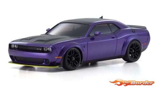 Kyosho Mini-Z Body Set Dodge Challenger SRT Hellcat Redeye Purple MZP451PU
