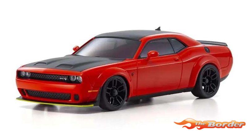 Kyosho Mini-Z Body Set Dodge Challenger SRT Hellcat Redeye Tor Red MZP451R