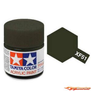 Tamiya Acrylic XF-51 Khaki Drab - 23ml Bottle 81351