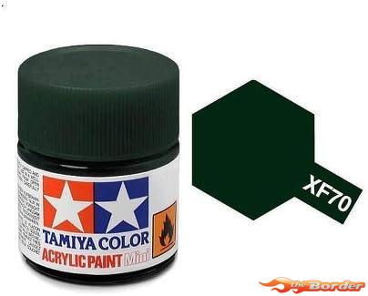 Tamiya Acrylic XF-70 Dark Green 2 - 10ml Bottle 81770