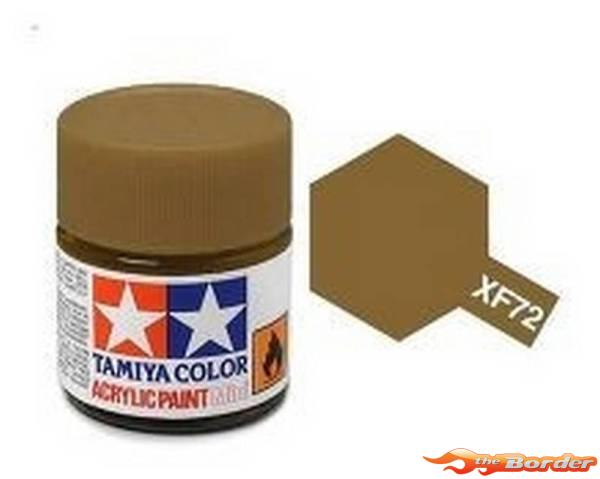 Tamiya Acrylic XF-72 Brown (JGSDF) - 10ml Bottle 81772