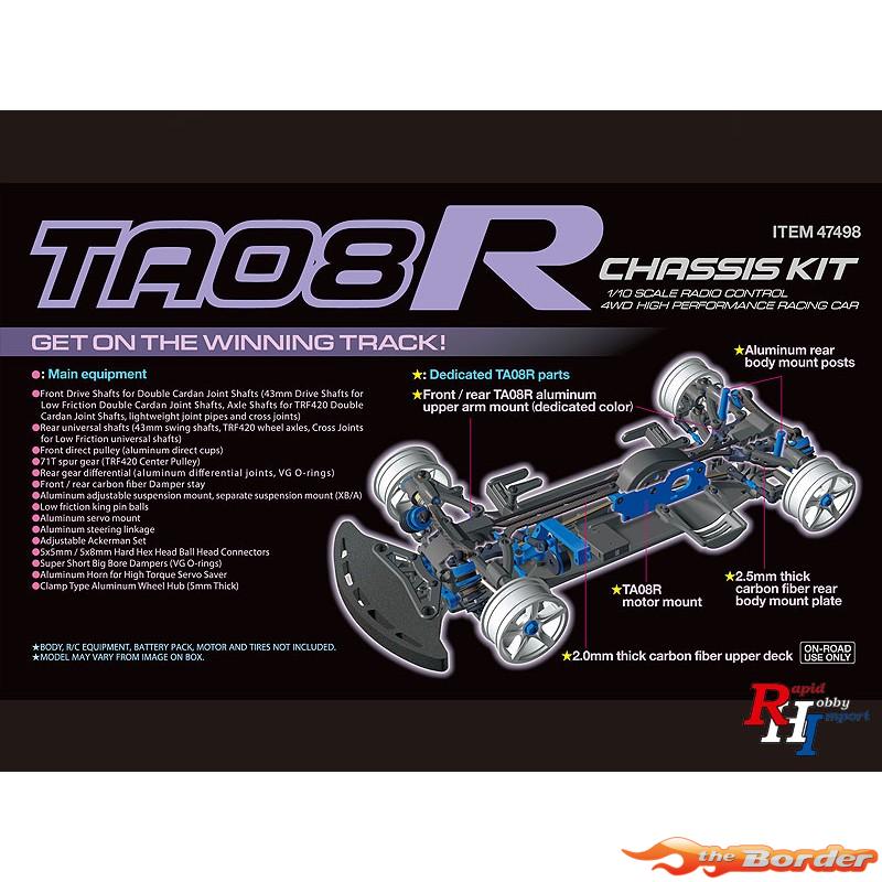 Tamiya TA08R 1/10 Chassis Kit 47498 - Afbeelding 10