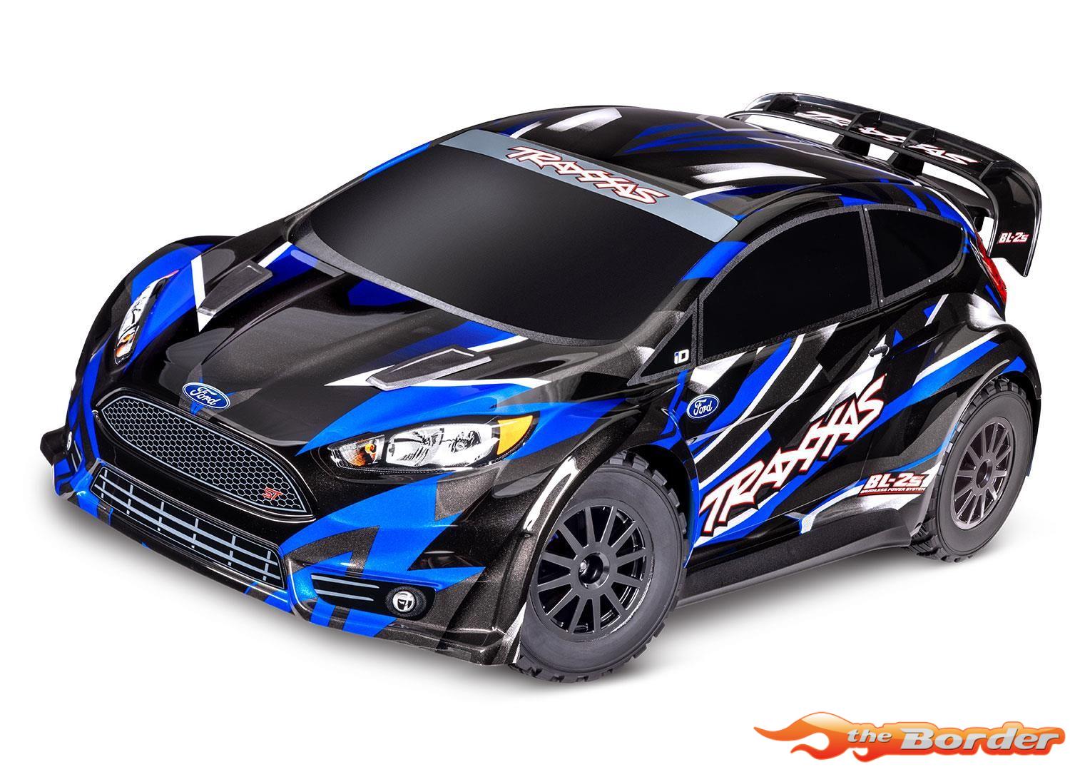Traxxas Ford Fiesta ST Rally BL-2S 4x4 (met accu en lader) 74154-4 - Afbeelding 2