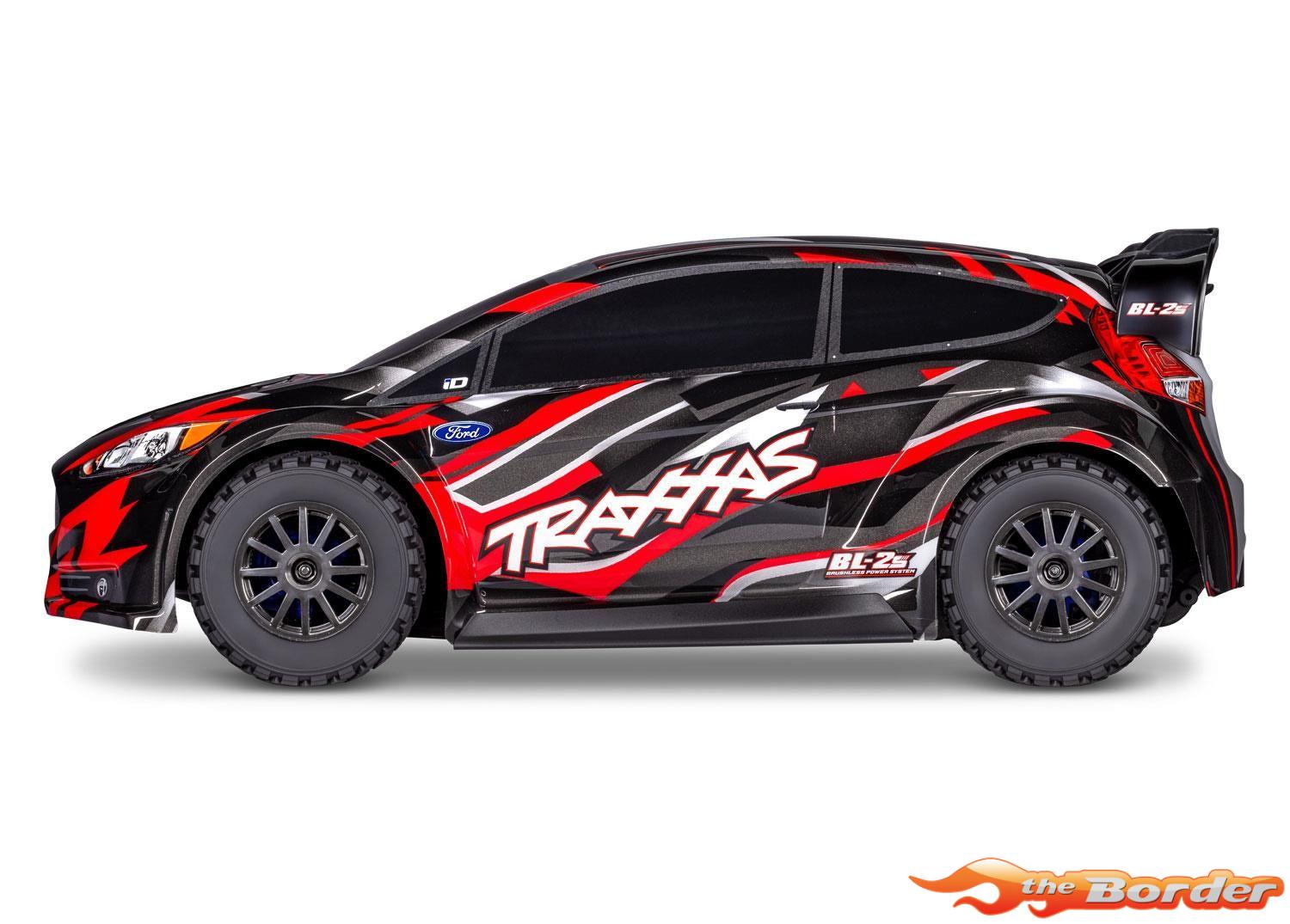Traxxas Ford Fiesta ST Rally BL-2S 4x4 (met accu en lader) 74154-4 - Afbeelding 7