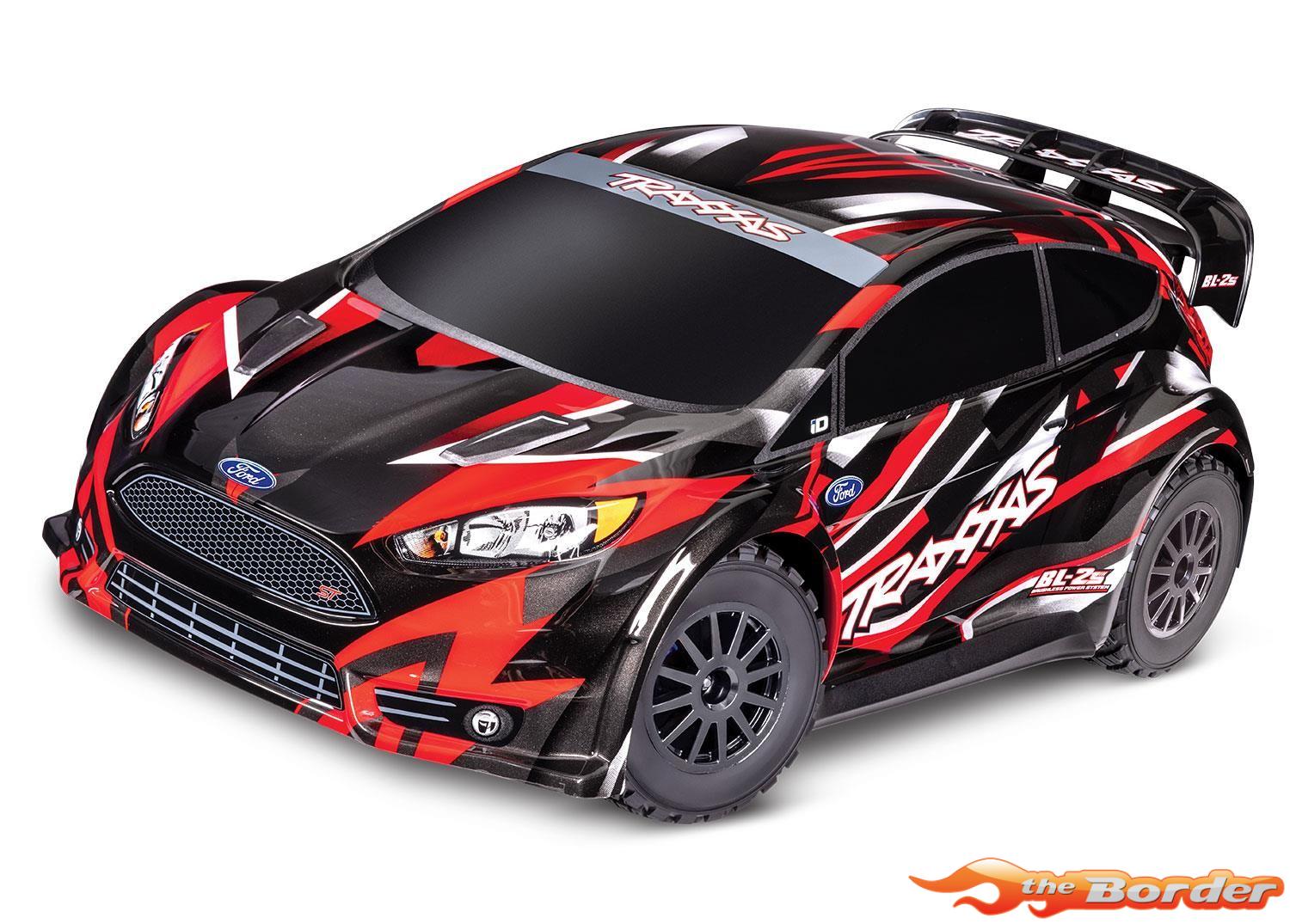 Traxxas Ford Fiesta ST Rally BL-2S 4x4 (met accu en lader) 74154-4