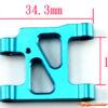 Yeah Racing Alu Front Lower Arm Set for Tamiya TA-01 & TA-02 TA01-001BU - Afbeelding 3