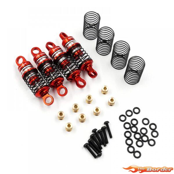 Yeah Racing Alum. Damper Set Red Mini-Z Buggy KYMB-013RD
