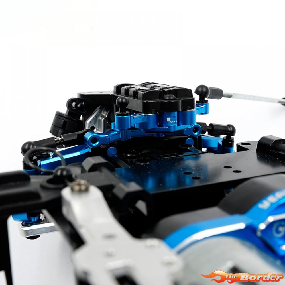 Yeah Racing Aluminium Ball Bearing Steering System for Tamiya MB-01 & BT-01 TAMB-001BU - Afbeelding 5
