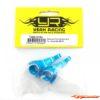Yeah Racing Aluminium Front Uprights for Tamiya BBX (BB-01) TABB-001BU - Afbeelding 4