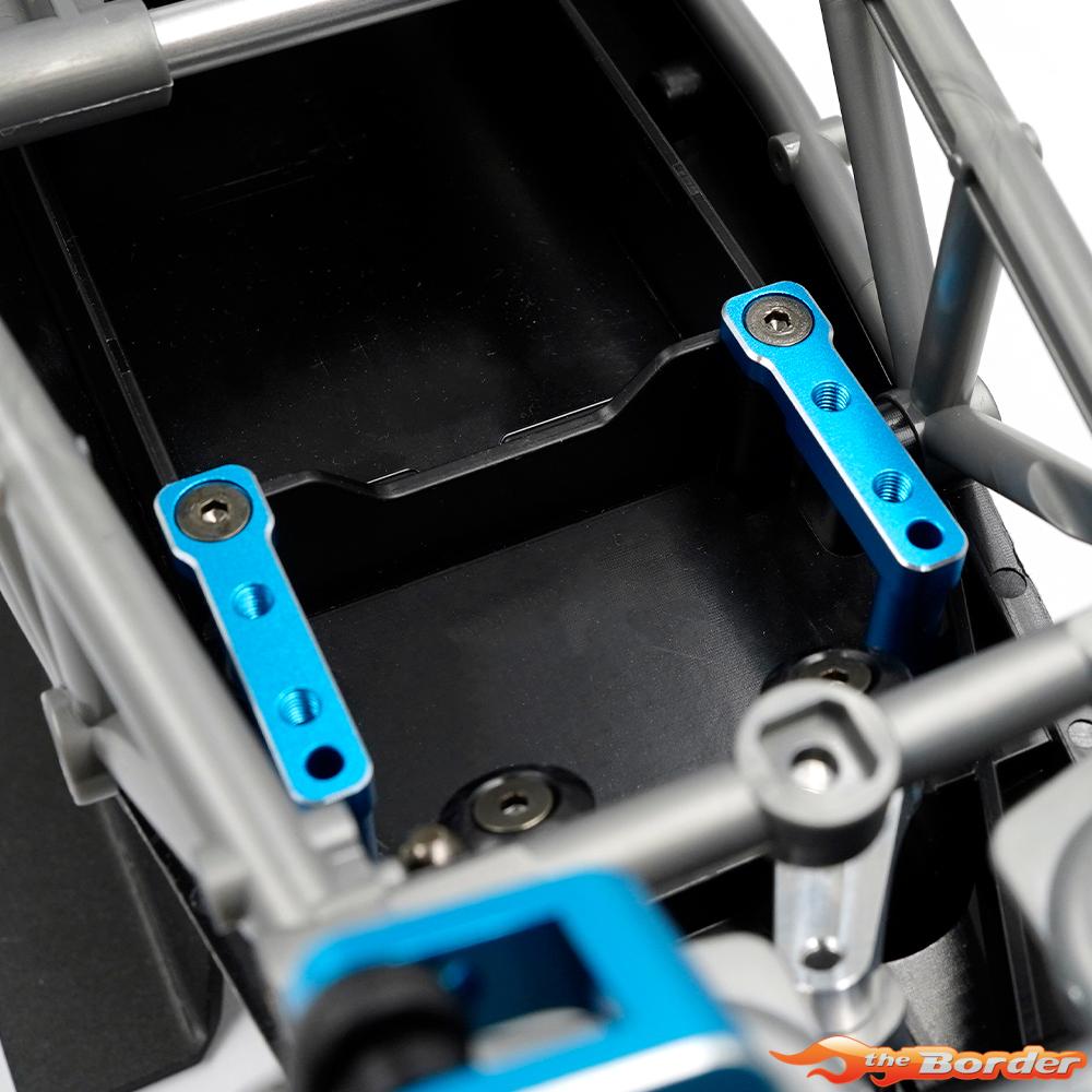 Yeah Racing Aluminium Servo Mount for Tamiya BBX (BB-01) TABB-003BU - Afbeelding 6