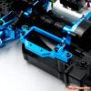 Yeah Racing Aluminium Servo Mount for Tamiya MB-01 & BT-01 TAMB-010BU - Afbeelding 6
