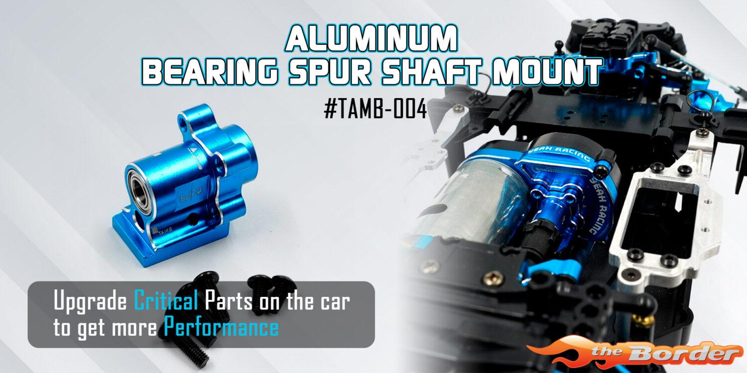 Yeah Racing Aluminium Spur Shaft Mount for Tamiya MB-01 & BT-01 TAMB-004BU