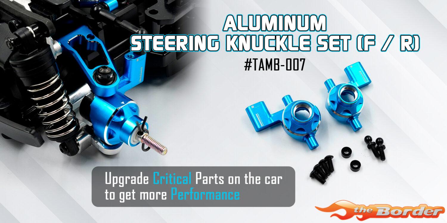Yeah Racing Aluminium Steering Knuckle Set for Tamiya MB-01 & BT-01 TAMB-007BU