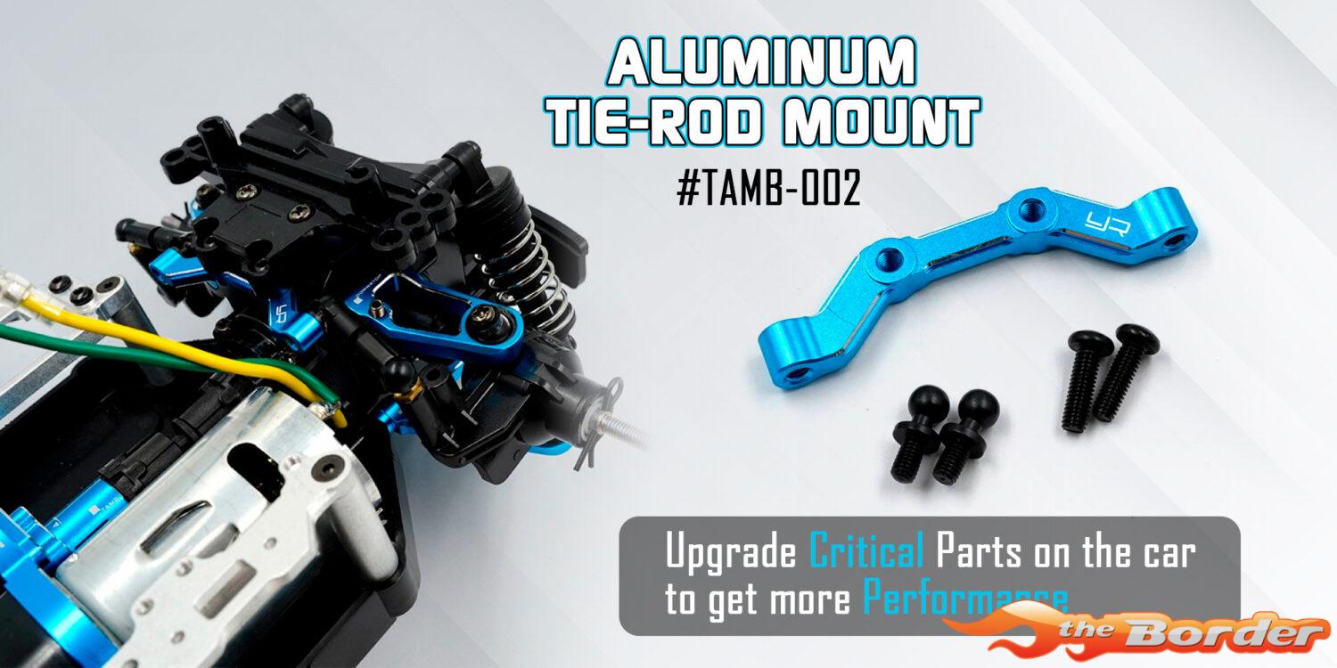 Yeah Racing Aluminium Tie-Rod Mount for Tamiya MB-01 & BT-01 TAMB-002BU